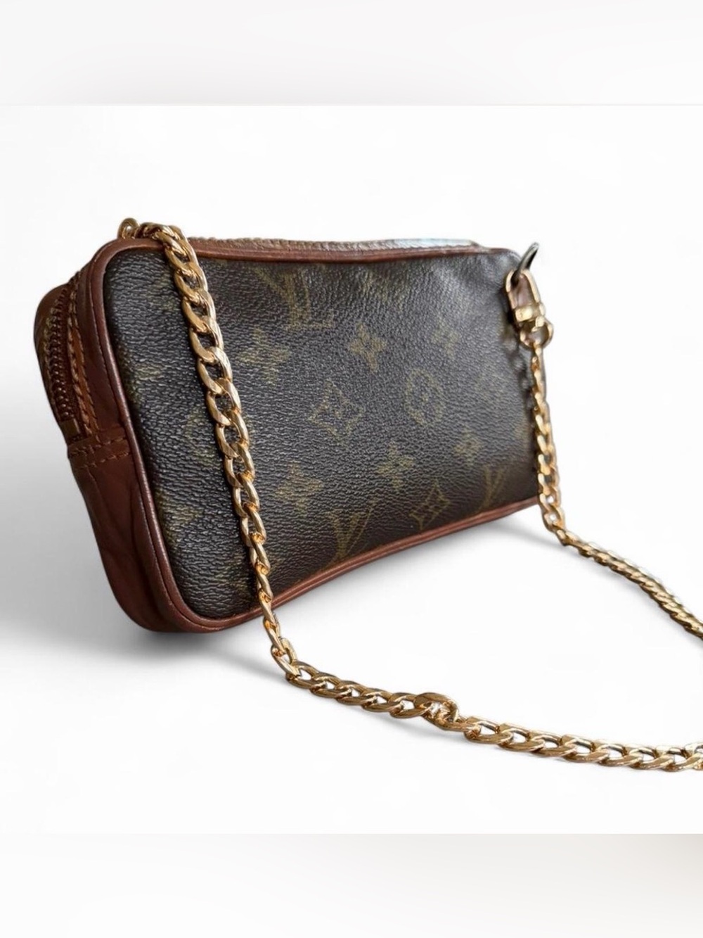 Louis Vuitton Pochette Marly Bandoulière with LV Key Holder Bundle. Comes w/ COA - Picture 8 of 17